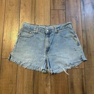 Vintage Levi's cut off‎ Jean shorts womens size 11 Jr